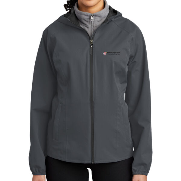 Alexandria Public Schools - Ladies Essential Rain Jacket Thumbnail